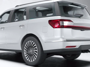 Lincoln Navigator 2017 3D Model