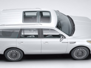 Lincoln Navigator 2017 3D-Modell
