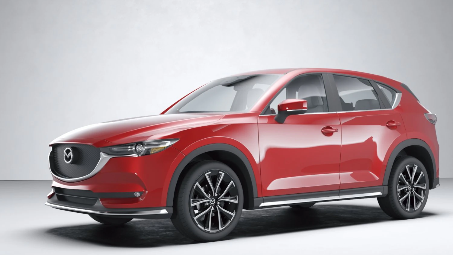 Mazda CX-5 2017 3D Model .c4d .max .obj .3ds .fbx .stl .blend 