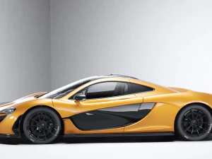 McLaren P1 2014 3D Model