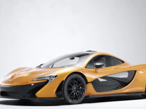McLaren P1 2014 3D Model