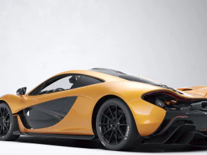 McLaren P1 2014 3D Model