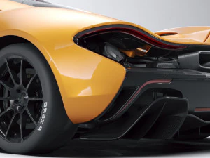 McLaren P1 2014 3D Model