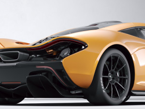 McLaren P1 2014 3D Модель