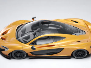 McLaren P1 2014 3D Model