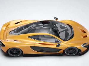 McLaren P1 2014 3D Model