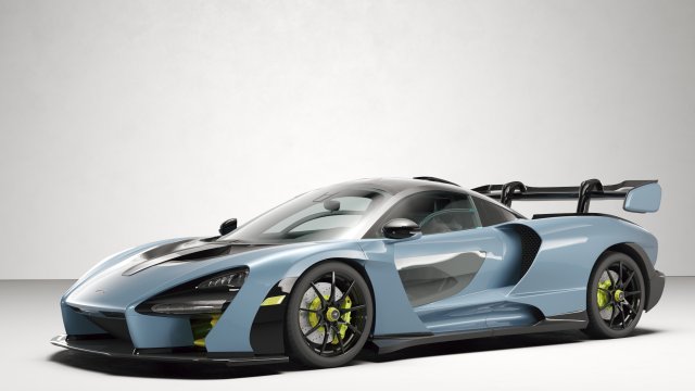 McLaren Senna 2020 Modèle 3D .c4d .max .obj .3ds .fbx .stl .blend 