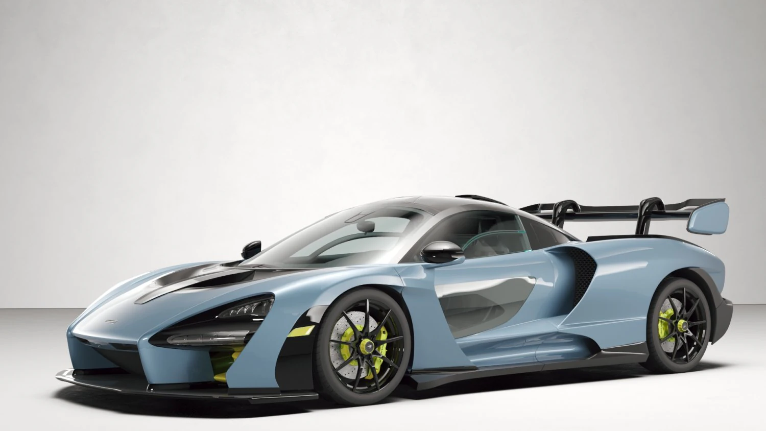 McLaren Senna 2020 3D Model .c4d .max .obj .3ds .fbx .stl .blend