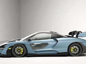 McLaren Senna 2020 3D Model