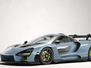 McLaren Senna 2020 3D Model