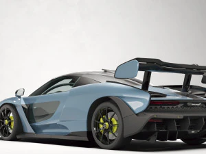 McLaren Senna 2020 3D Model