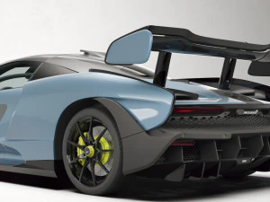 McLaren Senna 2020 3D Model