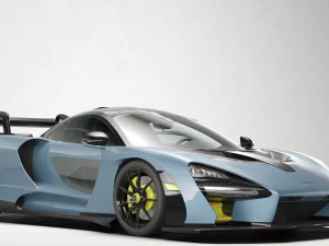 McLaren Senna 2020 3D Model