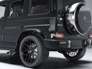 Mercedes Benz G55 AMG Modello 3D