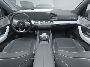 Mercedes Benz GLE 2020 Model 3D