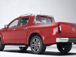 Mercedes Benz X Class Power 2018 3D Model
