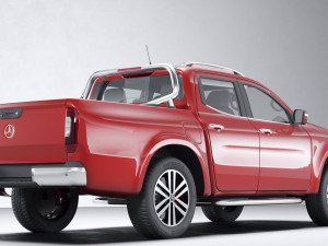 Mercedes Benz X Class Power 2018 3D Model