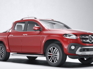 Mercedes Benz X Class Power 2018 3D Model