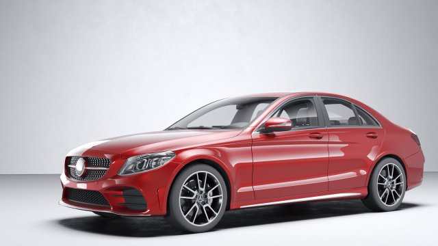 Mercedes-Benz C-Class 2019 Modelo 3D .c4d .max .obj .3ds .fbx .stl .blend 
