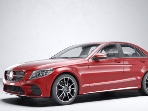Mercedes-Benz C-Class 2019 3D Model