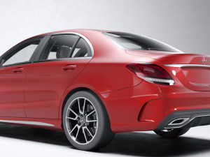 Mercedes-Benz C-Class 2019 Modelo 3D