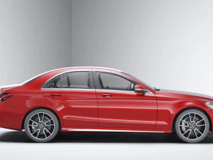 मर्सिडीज-बेंज सी-क्लास 2019 3D मॉडल