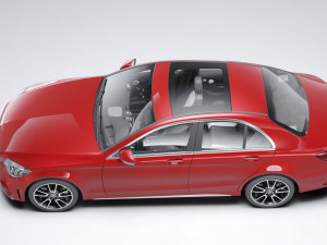 Mercedes-Benz C-Class 2019 Modelo 3D