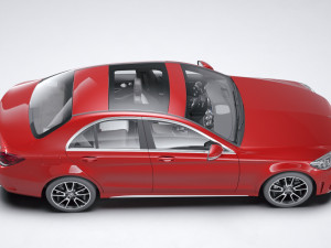 Mercedes-Benz C-Class 2019 Modelo 3D