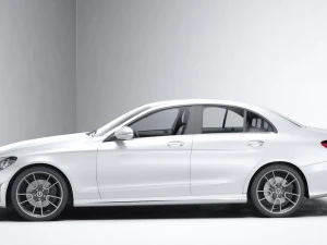 मर्सिडीज-बेंज सी-क्लास 2019 3D मॉडल