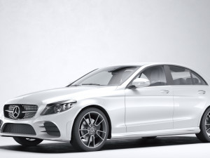 Mercedes-Benz C-Class 2019 3D Модель
