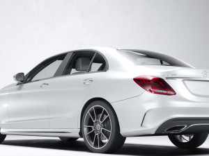 Mercedes-Benz C-Class 2019 3D Модель
