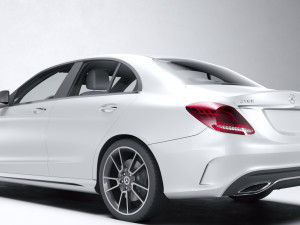 Mercedes-Benz C-Class 2019 3D Модель