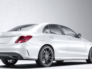 Mercedes-Benz C-Class 2019 3D Модель