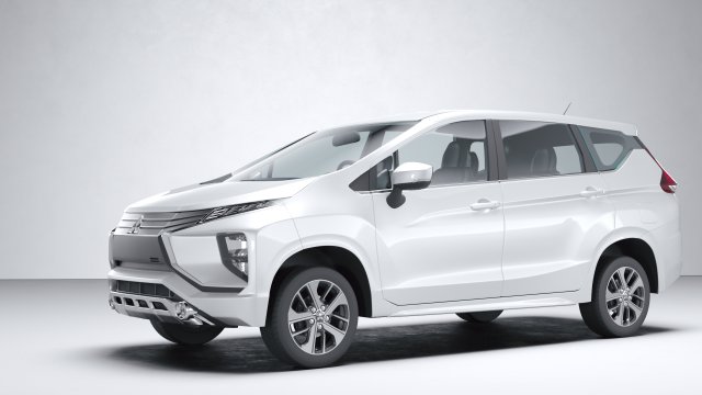 Mitsubishi Xpander 2017 Model 3D .c4d .max .obj .3ds .fbx .stl .blend 