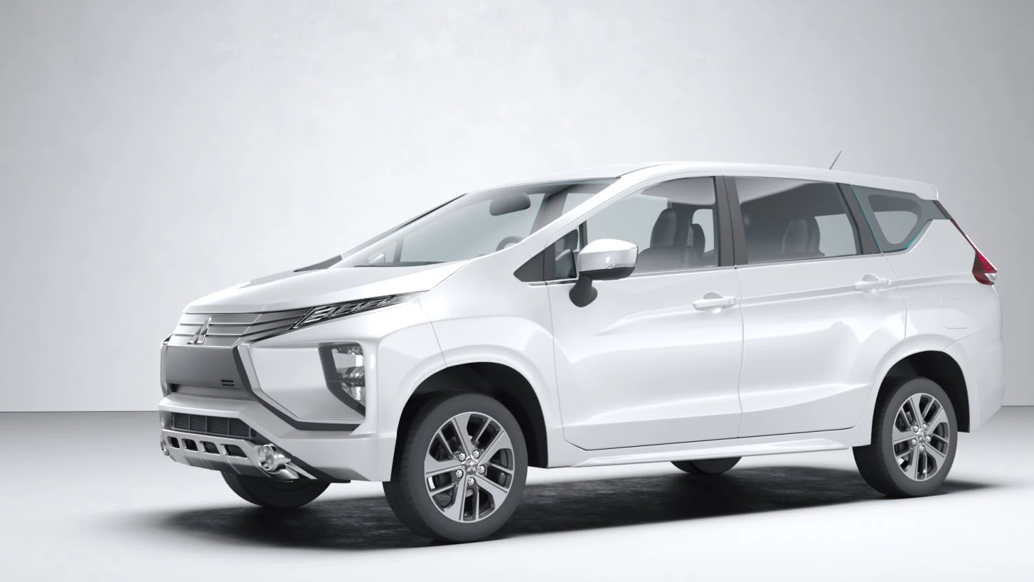 Mitsubishi Xpander 2017 3D Model .c4d .max .obj .3ds .fbx .stl .blend