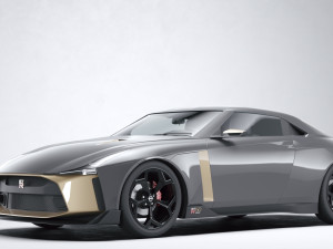 Nissan GT-R50 2018 Modèle 3D