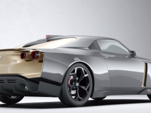 Nissan GT-R50 2018 Modèle 3D