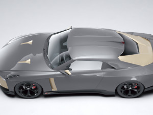 Nissan GT-R50 2018 Modèle 3D