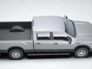 Nissan Titan Crew Cab 2016 3D Model