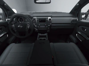 Nissan Titan Crew Cab 2016 3D Model
