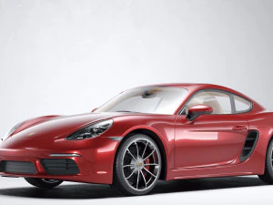 Porsche 718 Cayman 3D Model