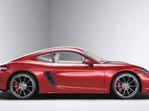 Porsche 718 Cayman 3D Model
