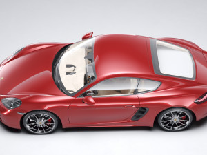 Porsche 718 Cayman Modelo 3D