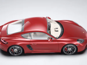 Porsche 718 Cayman 3D Model