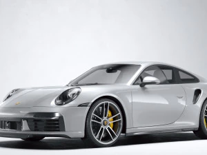 Porsche 911 Turbo S 2021 3D Model