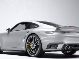 Porsche 911 Turbo S 2021 Modelo 3D