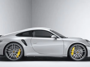 Porsche 911 Turbo S 2021 3D Model