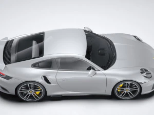 Porsche 911 Turbo S 2021 3D Model