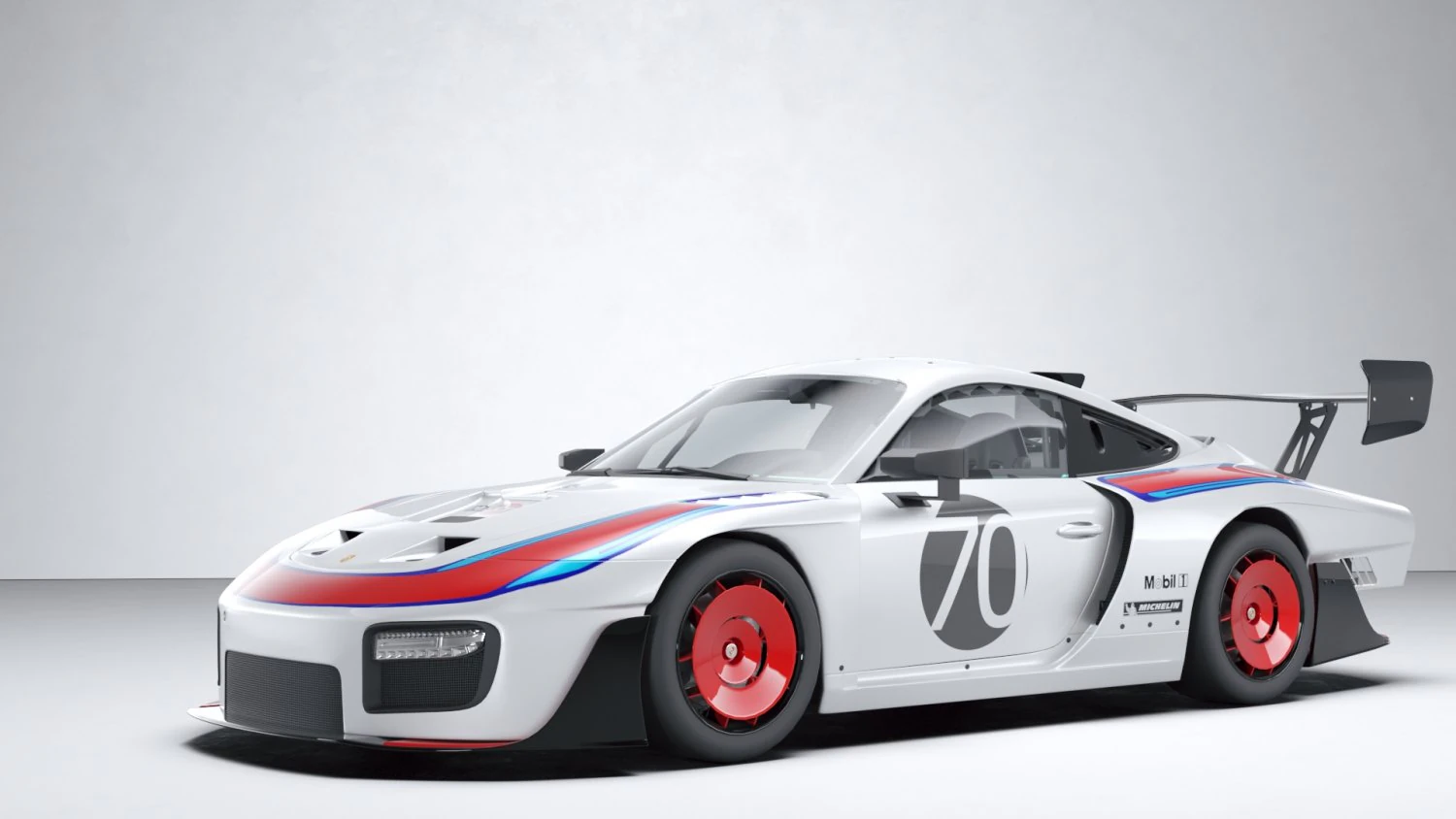 Porsche 935 2019 3D Model .c4d .max .obj .3ds .fbx .stl .blend