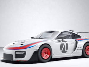 Porsche 935 2019 3D Model